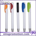 Plastic Ballpoint Pen Fake Cap Decoration Cheap Advertising Ball Pen